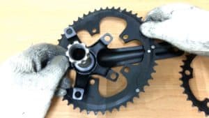 installing large oval chainring