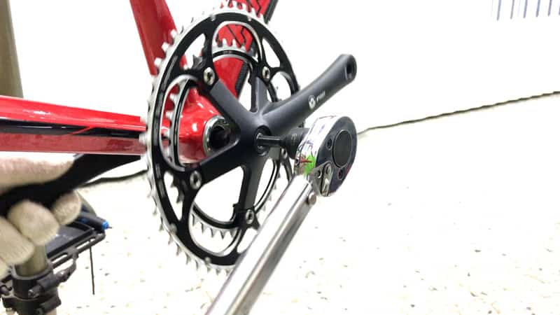 tightening bike crank